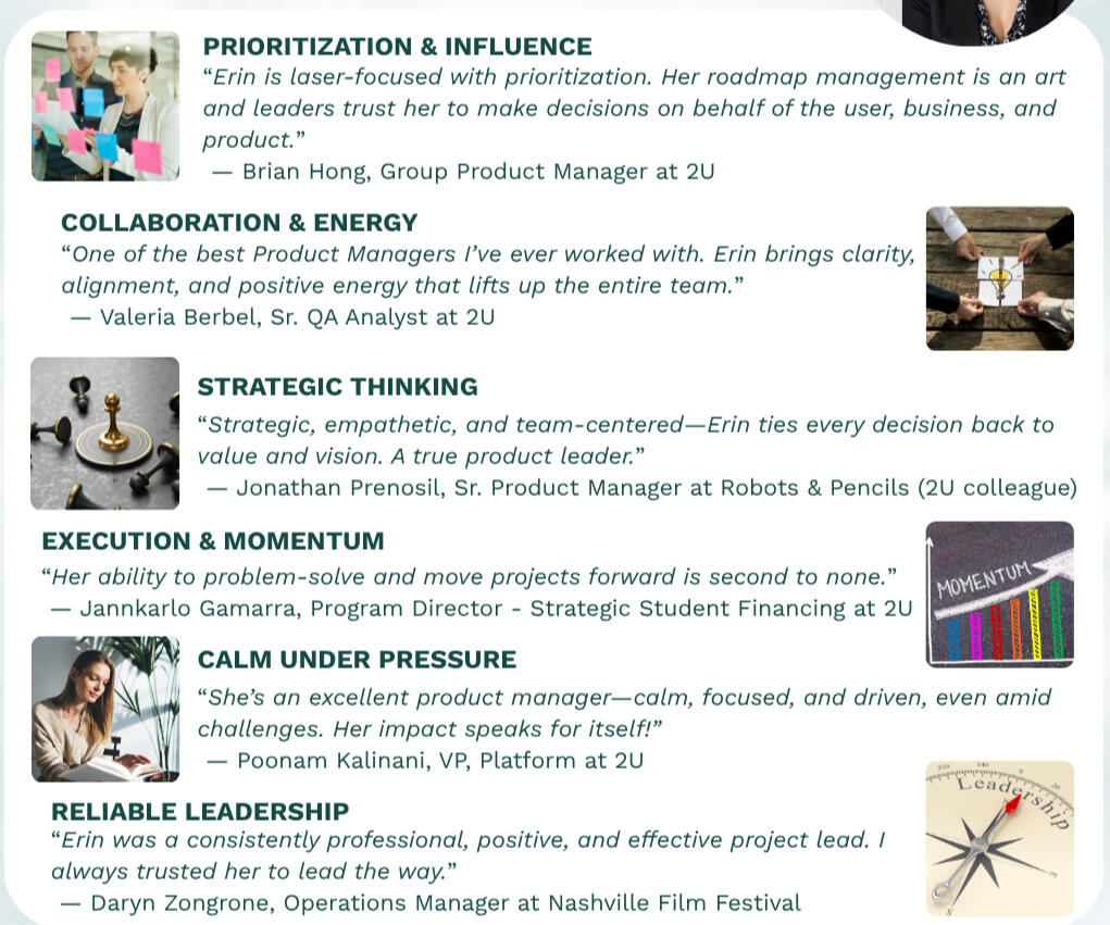 Colleague Testimonials Colleague Testimonials